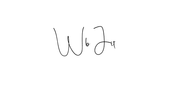 Check out images of Autograph of Wb Jit name. Actor Wb Jit Signature Style. Andilay-7BmLP is a professional sign style online. Wb Jit signature style 4 images and pictures png