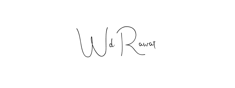 See photos of Wd Rawat official signature by Spectra . Check more albums & portfolios. Read reviews & check more about Andilay-7BmLP font. Wd Rawat signature style 4 images and pictures png