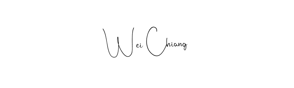 You can use this online signature creator to create a handwritten signature for the name Wei Chiang. This is the best online autograph maker. Wei Chiang signature style 4 images and pictures png