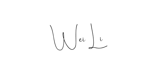 How to Draw Wei Li signature style? Andilay-7BmLP is a latest design signature styles for name Wei Li. Wei Li signature style 4 images and pictures png