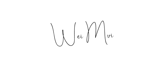 See photos of Wei Mui official signature by Spectra . Check more albums & portfolios. Read reviews & check more about Andilay-7BmLP font. Wei Mui signature style 4 images and pictures png