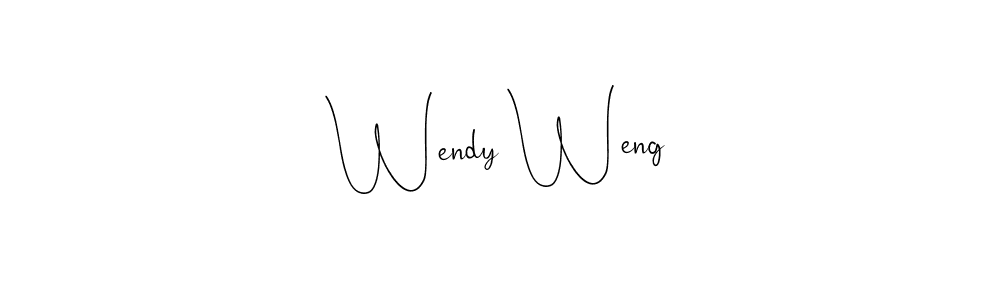 You can use this online signature creator to create a handwritten signature for the name Wendy Weng. This is the best online autograph maker. Wendy Weng signature style 4 images and pictures png