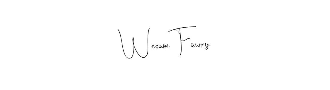 The best way (Andilay-7BmLP) to make a short signature is to pick only two or three words in your name. The name Wesam Fawry include a total of six letters. For converting this name. Wesam Fawry signature style 4 images and pictures png
