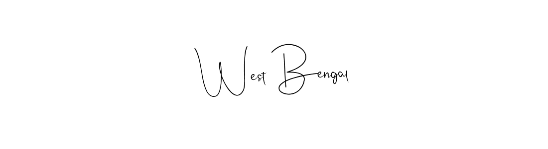 Design your own signature with our free online signature maker. With this signature software, you can create a handwritten (Andilay-7BmLP) signature for name West Bengal. West Bengal signature style 4 images and pictures png