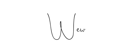 Make a beautiful signature design for name Wew. Use this online signature maker to create a handwritten signature for free. Wew signature style 4 images and pictures png