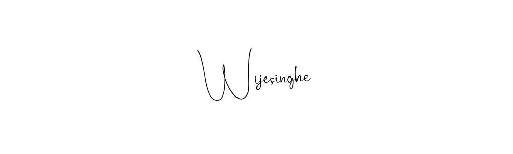 Use a signature maker to create a handwritten signature online. With this signature software, you can design (Andilay-7BmLP) your own signature for name Wijesinghe. Wijesinghe signature style 4 images and pictures png