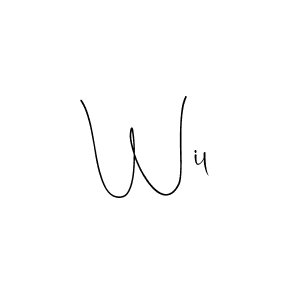 How to make Wil signature? Andilay-7BmLP is a professional autograph style. Create handwritten signature for Wil name. Wil signature style 4 images and pictures png