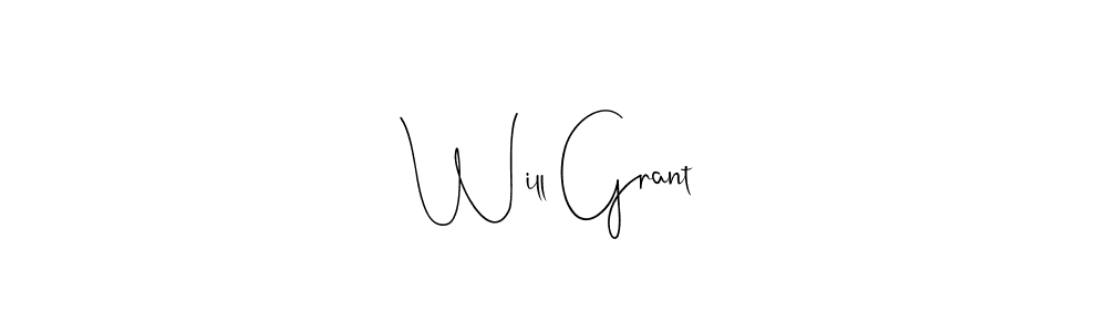 Create a beautiful signature design for name Will Grant. With this signature (Andilay-7BmLP) fonts, you can make a handwritten signature for free. Will Grant signature style 4 images and pictures png