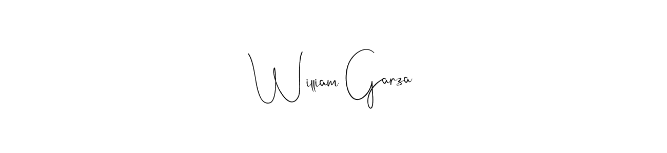 Also we have William Garza name is the best signature style. Create professional handwritten signature collection using Andilay-7BmLP autograph style. William Garza signature style 4 images and pictures png
