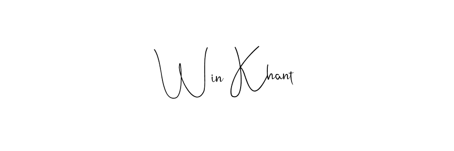Here are the top 10 professional signature styles for the name Win Khant. These are the best autograph styles you can use for your name. Win Khant signature style 4 images and pictures png