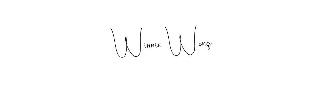 Also we have Winnie Wong name is the best signature style. Create professional handwritten signature collection using Andilay-7BmLP autograph style. Winnie Wong signature style 4 images and pictures png