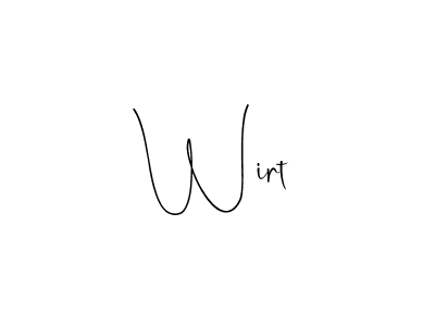 Best and Professional Signature Style for Wirt. Andilay-7BmLP Best Signature Style Collection. Wirt signature style 4 images and pictures png