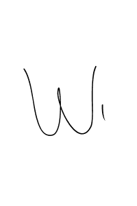 How to Draw Wl signature style? Andilay-7BmLP is a latest design signature styles for name Wl. Wl signature style 4 images and pictures png