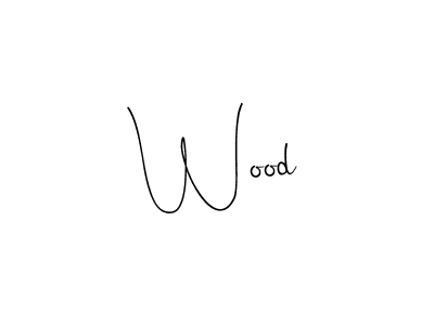 Make a beautiful signature design for name Wood. Use this online signature maker to create a handwritten signature for free. Wood signature style 4 images and pictures png