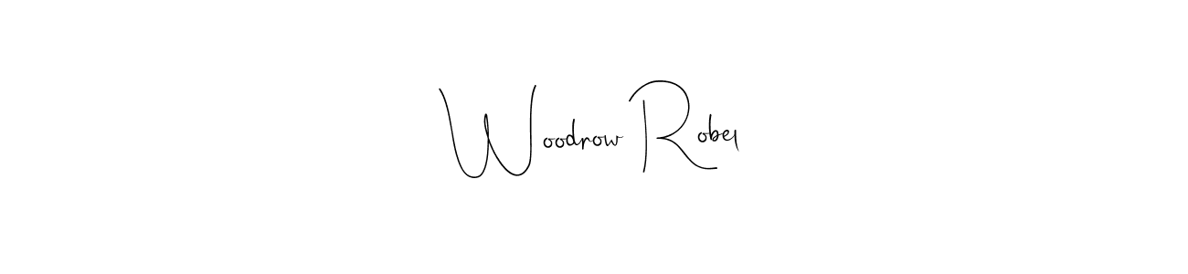 Create a beautiful signature design for name Woodrow Robel. With this signature (Andilay-7BmLP) fonts, you can make a handwritten signature for free. Woodrow Robel signature style 4 images and pictures png