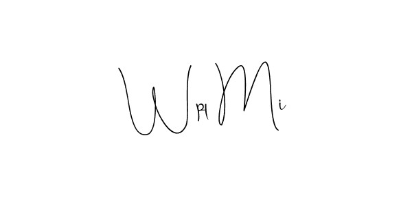 Here are the top 10 professional signature styles for the name Wpl Mi. These are the best autograph styles you can use for your name. Wpl Mi signature style 4 images and pictures png