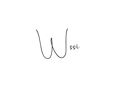 Also You can easily find your signature by using the search form. We will create Wssi name handwritten signature images for you free of cost using Andilay-7BmLP sign style. Wssi signature style 4 images and pictures png