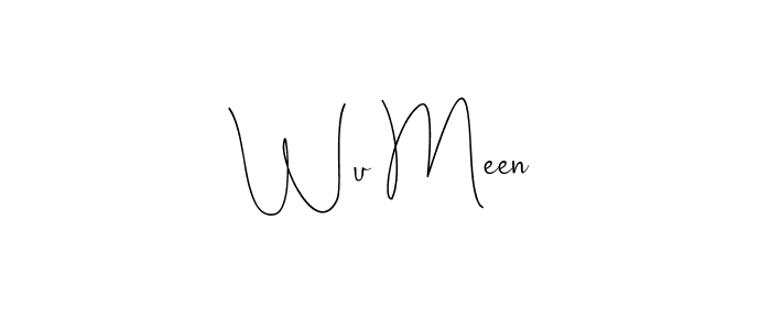 You can use this online signature creator to create a handwritten signature for the name Wu Meen. This is the best online autograph maker. Wu Meen signature style 4 images and pictures png