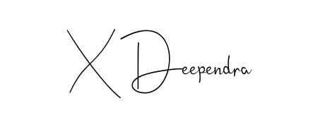 X Deependra stylish signature style. Best Handwritten Sign (Andilay-7BmLP) for my name. Handwritten Signature Collection Ideas for my name X Deependra. X Deependra signature style 4 images and pictures png