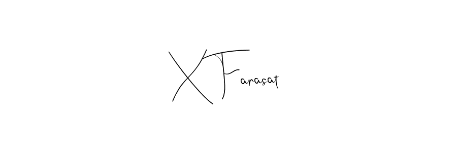 Also You can easily find your signature by using the search form. We will create X Farasat name handwritten signature images for you free of cost using Andilay-7BmLP sign style. X Farasat signature style 4 images and pictures png