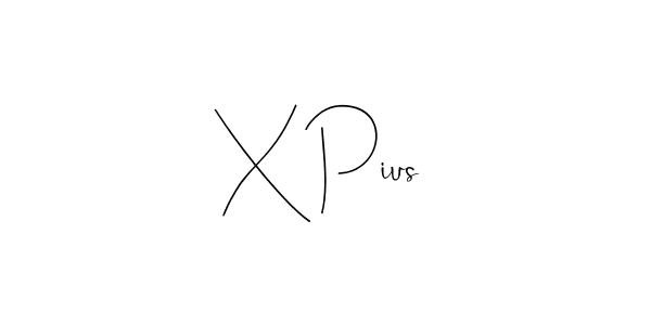 Also You can easily find your signature by using the search form. We will create X Pius name handwritten signature images for you free of cost using Andilay-7BmLP sign style. X Pius signature style 4 images and pictures png