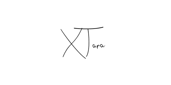 Use a signature maker to create a handwritten signature online. With this signature software, you can design (Andilay-7BmLP) your own signature for name X Tara. X Tara signature style 4 images and pictures png