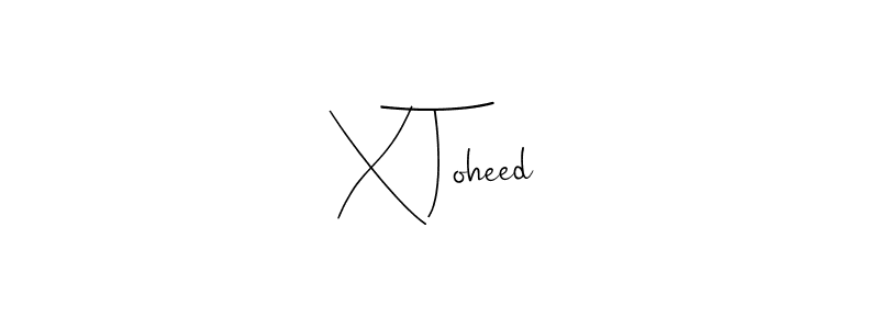 How to Draw X Toheed signature style? Andilay-7BmLP is a latest design signature styles for name X Toheed. X Toheed signature style 4 images and pictures png