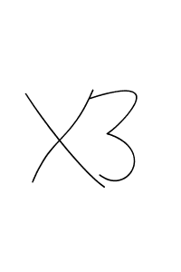 The best way (Andilay-7BmLP) to make a short signature is to pick only two or three words in your name. The name X3 include a total of six letters. For converting this name. X3 signature style 4 images and pictures png