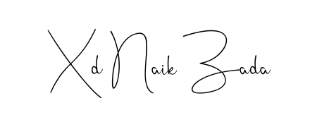Get inspired by this graceful Andilay-7BmLP signature style for name Xd Naik Zada. Smooth loops and balanced proportions for everyday use. Xd Naik Zada signature style 4 images and pictures png
