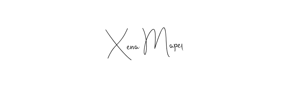 Once you've used our free online signature maker to create your best signature Andilay-7BmLP style, it's time to enjoy all of the benefits that Xena Mapel name signing documents. Xena Mapel signature style 4 images and pictures png