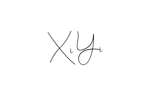 Design your own signature with our free online signature maker. With this signature software, you can create a handwritten (Andilay-7BmLP) signature for name Xi Yi. Xi Yi signature style 4 images and pictures png