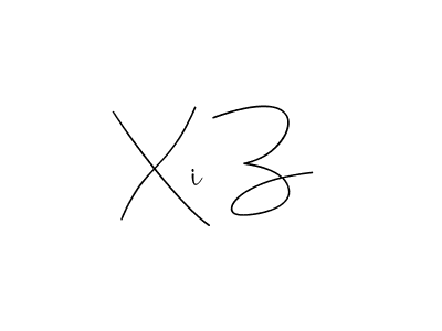 How to make Xi Z name signature. Use Andilay-7BmLP style for creating short signs online. This is the latest handwritten sign. Xi Z signature style 4 images and pictures png