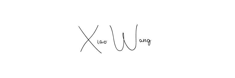Design your own signature with our free online signature maker. With this signature software, you can create a handwritten (Andilay-7BmLP) signature for name Xiao Wang. Xiao Wang signature style 4 images and pictures png