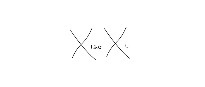 How to make Xiao Xi name signature. Use Andilay-7BmLP style for creating short signs online. This is the latest handwritten sign. Xiao Xi signature style 4 images and pictures png