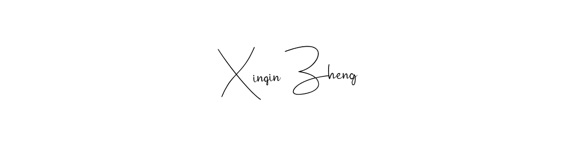 Design your own signature with our free online signature maker. With this signature software, you can create a handwritten (Andilay-7BmLP) signature for name Xinqin Zheng. Xinqin Zheng signature style 4 images and pictures png