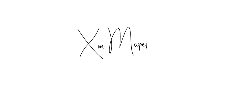 Use a signature maker to create a handwritten signature online. With this signature software, you can design (Andilay-7BmLP) your own signature for name Xm Mapel. Xm Mapel signature style 4 images and pictures png