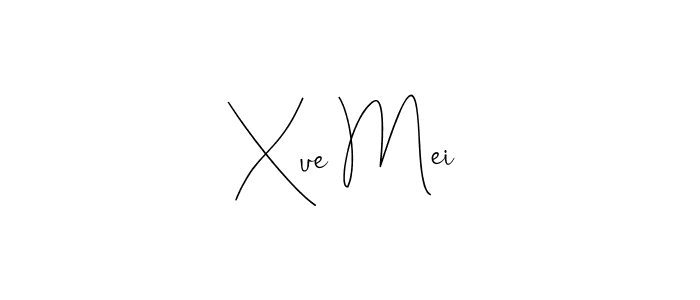 Xue Mei stylish signature style. Best Handwritten Sign (Andilay-7BmLP) for my name. Handwritten Signature Collection Ideas for my name Xue Mei. Xue Mei signature style 4 images and pictures png