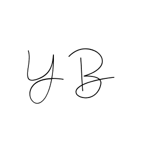 This is the best signature style for the Y B name. Also you like these signature font (Andilay-7BmLP). Mix name signature. Y B signature style 4 images and pictures png