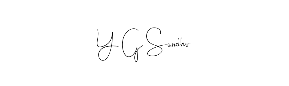 You can use this online signature creator to create a handwritten signature for the name Y G Sandhu. This is the best online autograph maker. Y G Sandhu signature style 4 images and pictures png