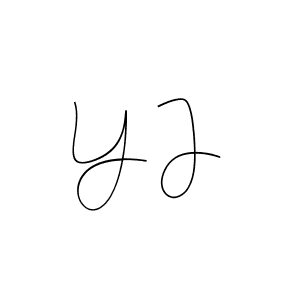 See photos of Y J official signature by Spectra . Check more albums & portfolios. Read reviews & check more about Andilay-7BmLP font. Y J signature style 4 images and pictures png