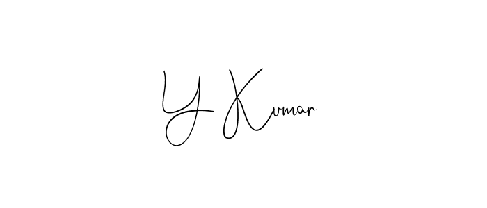See photos of Y Kumar official signature by Spectra . Check more albums & portfolios. Read reviews & check more about Andilay-7BmLP font. Y Kumar signature style 4 images and pictures png