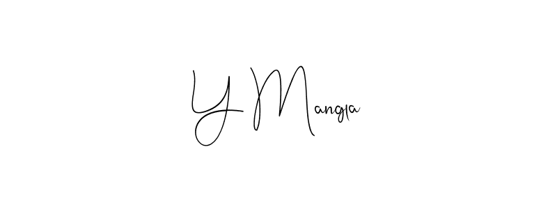 How to Draw Y Mangla signature style? Andilay-7BmLP is a latest design signature styles for name Y Mangla. Y Mangla signature style 4 images and pictures png