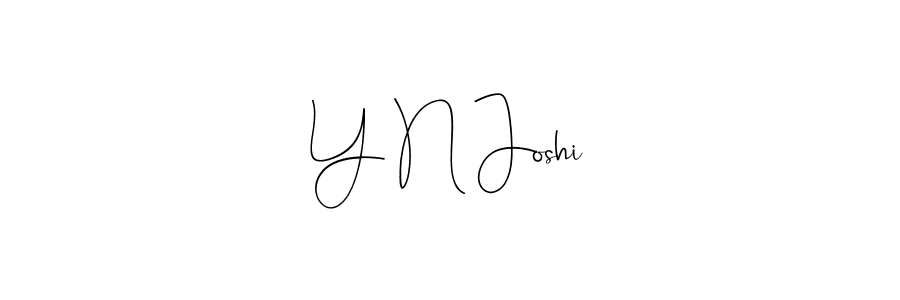 How to Draw Y N Joshi signature style? Andilay-7BmLP is a latest design signature styles for name Y N Joshi. Y N Joshi signature style 4 images and pictures png