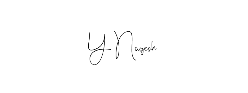 How to Draw Y Nagesh signature style? Andilay-7BmLP is a latest design signature styles for name Y Nagesh. Y Nagesh signature style 4 images and pictures png