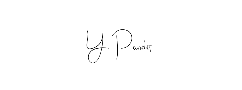 if you are searching for the best signature style for your name Y Pandit. so please give up your signature search. here we have designed multiple signature styles  using Andilay-7BmLP. Y Pandit signature style 4 images and pictures png