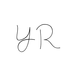 Design your own signature with our free online signature maker. With this signature software, you can create a handwritten (Andilay-7BmLP) signature for name Y R. Y R signature style 4 images and pictures png