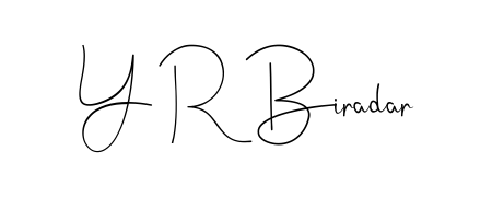If you are searching for the best signature style for your name Y R Biradar, here we have designed multiple signature styles using Andilay-7BmLP. Y R Biradar signature style 4 images and pictures png