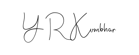 Express your personality with a custom Y R Kumbhar signature crafted with Andilay-7BmLP typography. Free transparent PNG download available. Y R Kumbhar signature style 4 images and pictures png