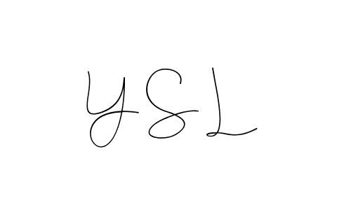 How to Draw Y S L signature style? Andilay-7BmLP is a latest design signature styles for name Y S L. Y S L signature style 4 images and pictures png