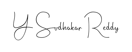 Looking for an artistic signature for Y Sudhakar Reddy? The Andilay-7BmLP calligraphy style gives a sophisticated flow suitable for business cards and emails. Y Sudhakar Reddy signature style 4 images and pictures png